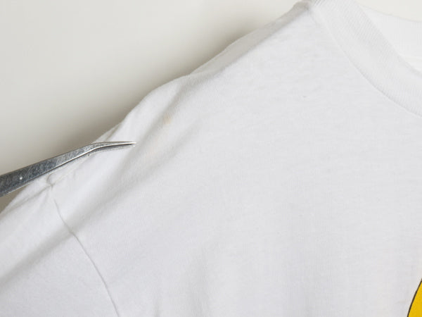80s USA製 ワーナー トゥイーティー カレッジ プリント 半袖 Tシャツ メンズ XL ヴィンテージ キャラクター シングルステッチ 大きいサイズ