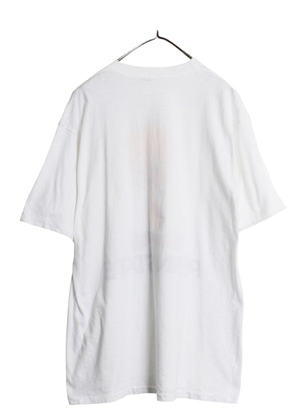 80s USA製 ワーナー トゥイーティー カレッジ プリント 半袖 Tシャツ メンズ XL ヴィンテージ キャラクター シングルステッチ 大きいサイズ