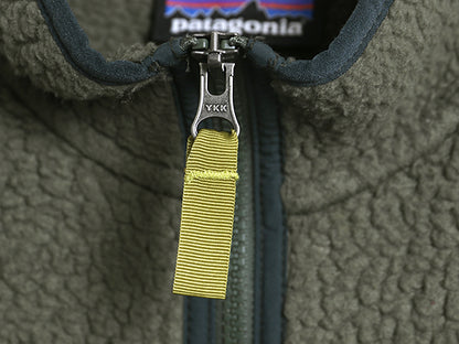 パタゴニア レトロ パイル フリース ジャケット メンズ M / 17年製 アウトドア ハーフジップ プルオーバー ジャンパー ボア 廃盤 グリーン