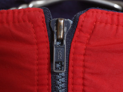 80s USA製 ★ パタゴニア シェルド シンチラ ジャケット メンズ L / 古着 ヴィンテージ ナイロン 裏 フリース ブルゾン フルジップ 廃盤 赤