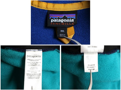 パタゴニア ライトウェイト シンチラ スナップT フリース ベスト メンズ XXL / 17年製 前開き 重ね着 ハイネック フルジップ 大きいサイズ