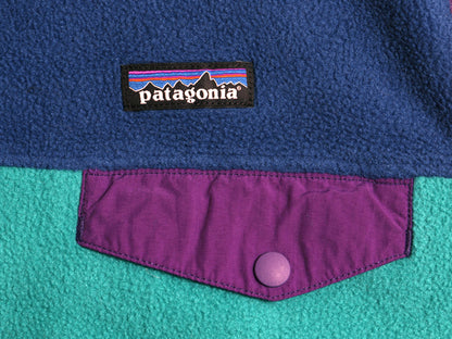パタゴニア ライトウェイト シンチラ スナップT フリース ベスト メンズ XXL / 17年製 前開き 重ね着 ハイネック フルジップ 大きいサイズ