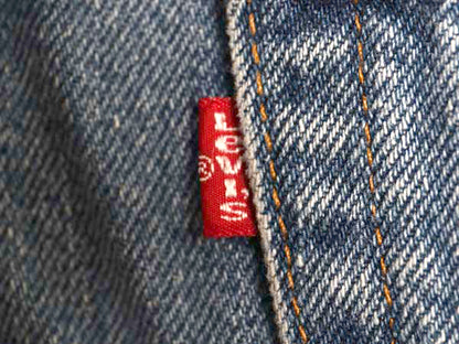 00s USA製 リーバイス 505 デニム パンツ 32 30 古着 オールド ジーンズ ジーパン スリム ストレート テーパード ボトムス 赤タブ ブルー