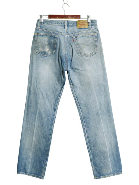 90s USA製 リーバイス 501 デニム パンツ メンズ 34 32 オールド ジーンズ ジーパン ストレート ボタンフライ アタリ ヒゲ 赤タブ ボトムス