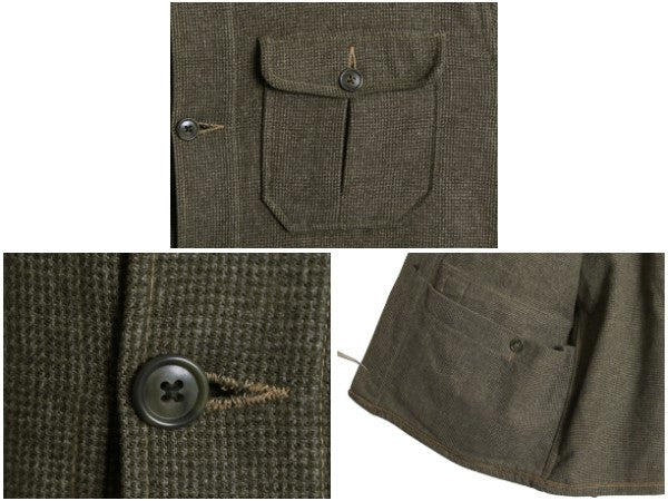 50s ★ ウールリッチ ウール ハンティング ジャケット メンズ L / ヴィンテージ ピンチェック マッキーノ クルーザー タイプ ロガー ワーク