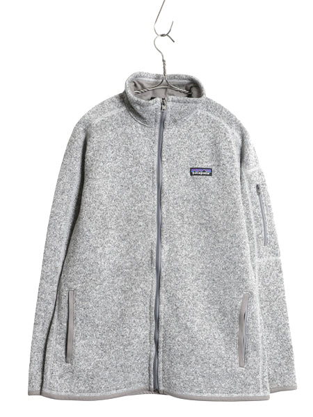 パタゴニア ベターセーター ジャケット レディース L 古着 19年製 アウトドア 裏起毛 フリース セーター フルジップ ブルゾン トップス 灰
