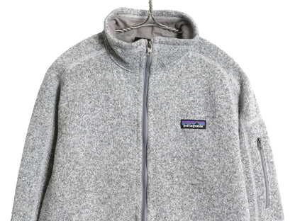 パタゴニア ベターセーター ジャケット レディース L 古着 19年製 アウトドア 裏起毛 フリース セーター フルジップ ブルゾン トップス 灰