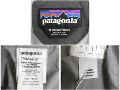 パタゴニア ラダリー パーカー レディース M / 古着 16年製 中綿 ナイロン キルティング ジャケット フルジップ ジャンパー ロング コート