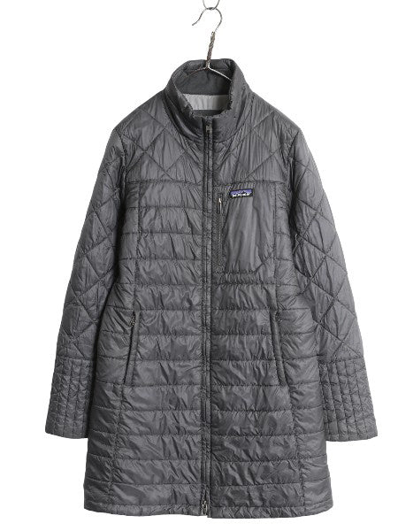 パタゴニア ラダリー パーカー レディース M / 古着 16年製 中綿 ナイロン キルティング ジャケット フルジップ ジャンパー ロング コート