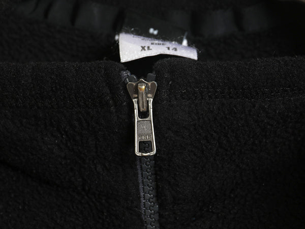 00s パタゴニア シンチラ ベスト キッズ XL レディース S 程 古着 05年製 オールド フリース フルジップ ハイネック アウトドア 重ね着 黒