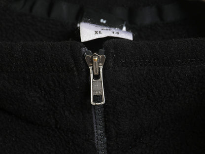 00s パタゴニア シンチラ ベスト キッズ XL レディース S 程 古着 05年製 オールド フリース フルジップ ハイネック アウトドア 重ね着 黒