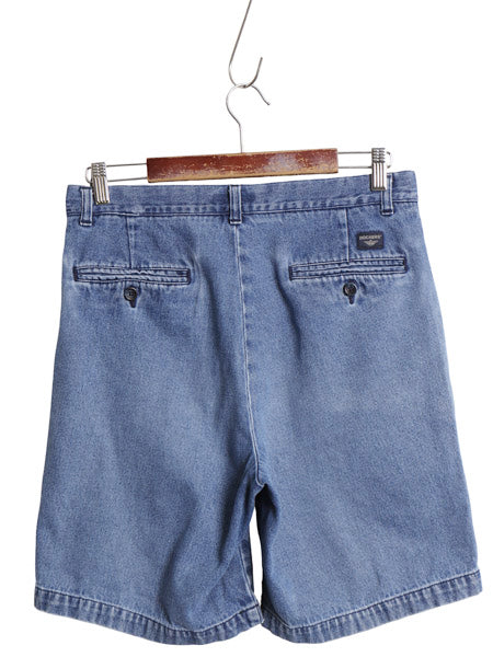 00s ドッカーズ リーバイス デニム ショートパンツ メンズ 30 オールド コットン ショーツ ジーパン ジーンズ 短パン ツータック ボトムス