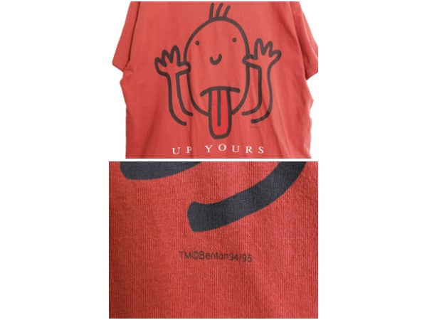 90s USA製 ジョーク キャラクター イラスト プリント Tシャツ メンズ XL / オールド アート ヘビーウェイト シングルステッチ 大きいサイズ