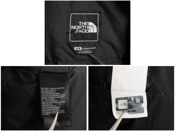 US企画 ノースフェイス アークティック ダウン パーカー レディース M / アウトドア ジャケット HYVENT ロング コート フェイク ファー付き