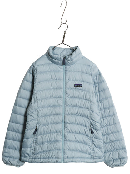 パタゴニア ダウン セーター キッズ XXL レディース M 程 19年製 アウトドア 600フィル ナイロン ジャケット ハイネック ブルゾン アウター