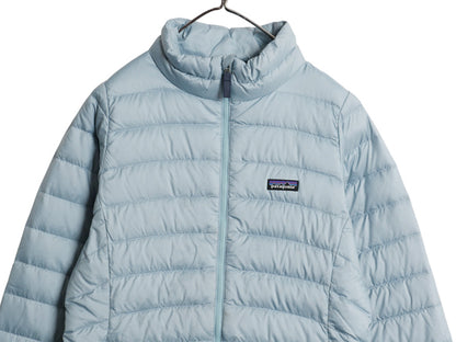 パタゴニア ダウン セーター キッズ XXL レディース M 程 19年製 アウトドア 600フィル ナイロン ジャケット ハイネック ブルゾン アウター