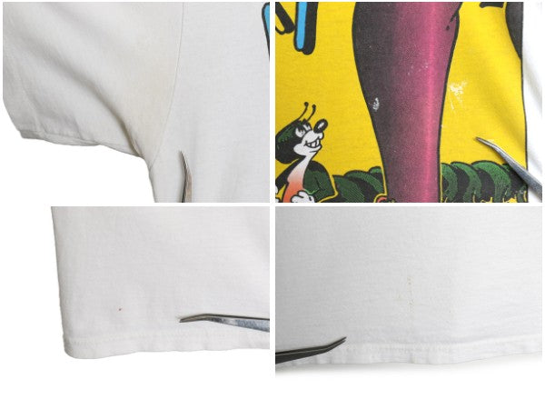 90s USA製 ☆ リトルフィート ツアー イラスト プリント Tシャツ