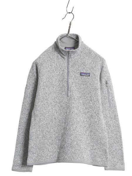 パタゴニア ベターセーター ハーフジップ レディース S / 古着 19年製 裏起毛 フリース セーター プルオーバー ブルゾン ジャケット 企業物