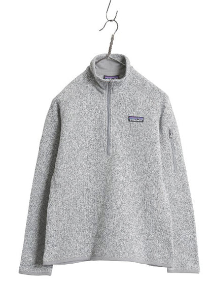 パタゴニア ベターセーター ハーフジップ レディース S / 古着 19年製 裏起毛 フリース セーター プルオーバー ブルゾン ジャケット 企業物