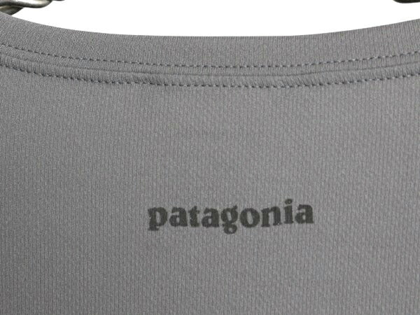 パタゴニア 両面 プリント 長袖 Tシャツ メンズ L / 古着 アウトドア ストレッチ インナー アンダーシャツ カットソー ロンT ワンポイント