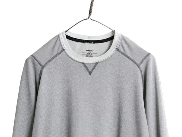 パタゴニア キャプリーン 2 長袖 Tシャツ メンズ L 13年製 アウトドア ロンT インナー アンダーシャツ ストレッチ ワンポイント カットソー