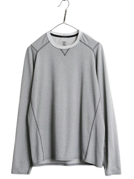 パタゴニア キャプリーン 2 長袖 Tシャツ メンズ L 13年製 アウトドア ロンT インナー アンダーシャツ ストレッチ ワンポイント カットソー