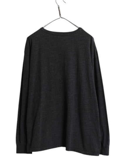 ポロ ラルフローレン 長袖 Tシャツ メンズ XL / ロンT コットン ワンポイント ロングスリーブ カットソー シングルステッチ 大きいサイズ