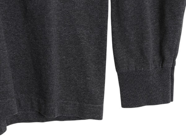 ノースフェイス 両面 プリント 長袖 Tシャツ メンズ XL / ロンT グラフィック バックプリント カットソー 大きいサイズ A5 シリーズ グレー