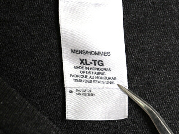 ノースフェイス 両面 プリント 長袖 Tシャツ メンズ XL / ロンT グラフィック バックプリント カットソー 大きいサイズ A5 シリーズ グレー