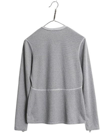 パタゴニア キャプリーン 3 長袖 Tシャツ レディース S / 13年製 アウトドア ストレッチ アンダーシャツ カットソー インナー ワンポイント