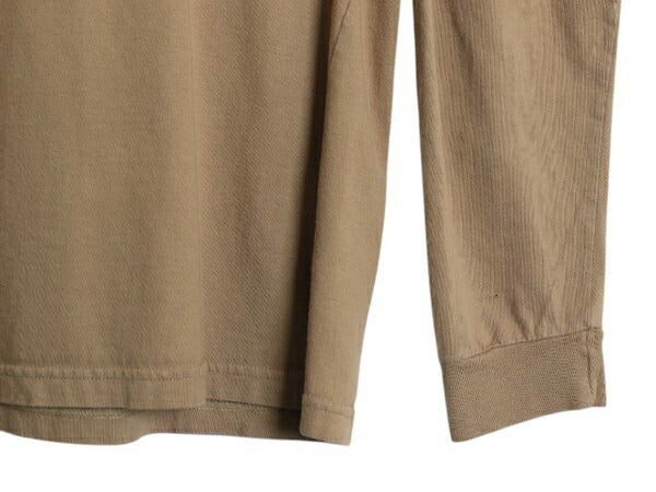 パタゴニア プリント 長袖 Tシャツ メンズ L / 17年製 古着 アウトドア ロンT ロングスリーブ グラフィック ステッカー ロゴT ベージュ P-6