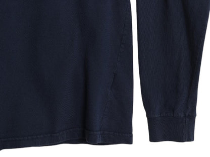 パタゴニア 両面 プリント 長袖 Tシャツ メンズ S / 古着 17年製 アウトドア ロンT ロングスリーブ ロゴT P6 バックプリント カットソー 紺