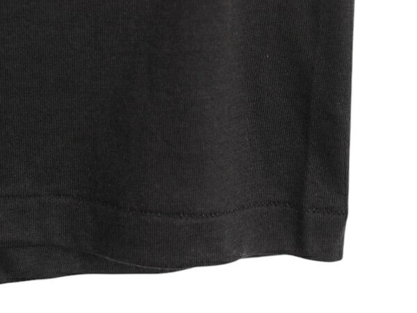 デッドストック 80s USA製 アンビル 無地 半袖 Tシャツ メンズ L 小さめ M 程 新品 ヴィンテージ カットソー シングルステッチ ブランク 黒
