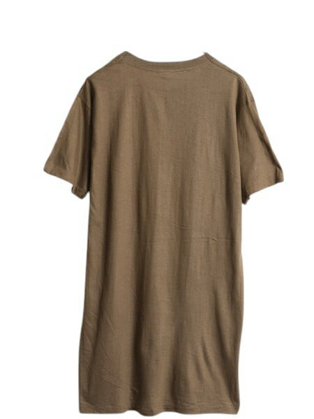 デッドストック 80s 米軍実物 US ARMY 無地 半袖 Tシャツ LARGE / 82年製 ヴィンテージ ミリタリー シングルステッチ アンダーシャツ 軍物