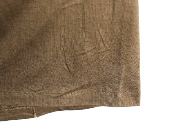デッドストック 80s 米軍実物 US ARMY 無地 半袖 Tシャツ LARGE / 82年製 ヴィンテージ ミリタリー シングルステッチ アンダーシャツ 軍物
