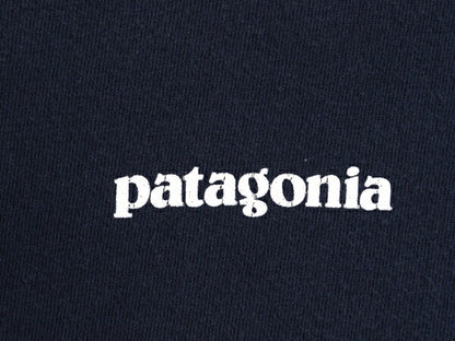 パタゴニア 両面 プリント 半袖 Tシャツ メンズ XS 17年製 アウトドア P6 ボックスロゴ バックプリント オーガニック コットン カットソー