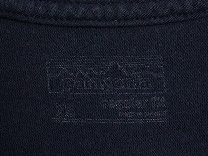 パタゴニア 両面 プリント 半袖 Tシャツ メンズ XS 17年製 アウトドア P6 ボックスロゴ バックプリント オーガニック コットン カットソー