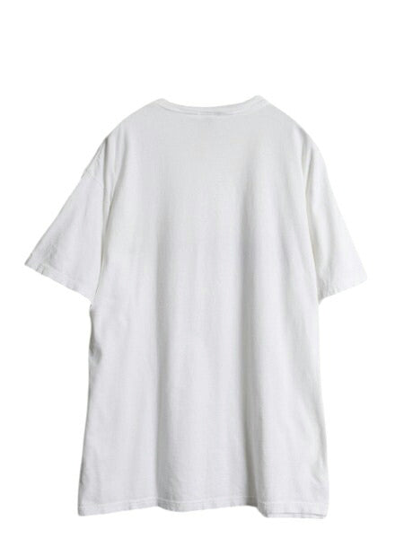 90s USA製 ナイキ ゴルフ プリント 半袖 Tシャツ メンズ L / オールド 当時物 スウッシュ 18 ロゴ グラフィック カットソー ヘビーウェイト