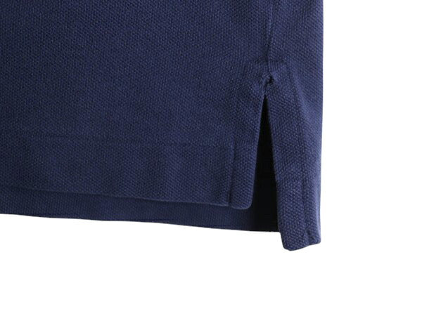 ポロジーンズ ラルフローレン 鹿の子 半袖 ポロシャツ メンズ XL 程/ 古着 ポロ 半袖シャツ カットソー 大きいサイズ ワンポイント 星条旗