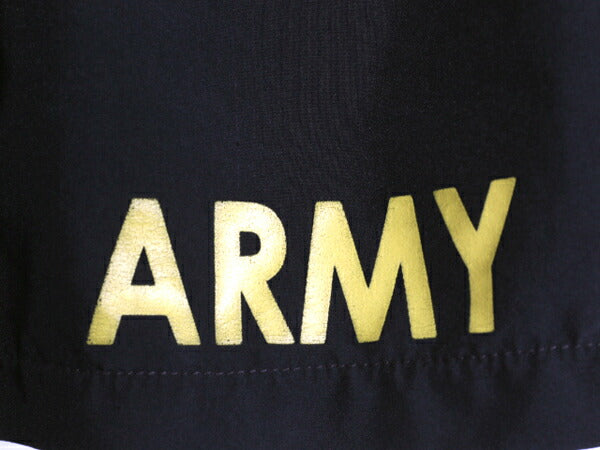 米軍実物 US ARMY アーミー ナイロン トレーニング ショートパンツ メンズ M ミリタリー ショーツ 短パン 海パン 水陸両用 インナー付き 黒