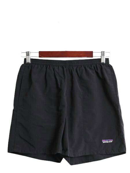 パタゴニア バギーズ ショーツ メンズ S 古着 08年製 アウトドア ナイロン ショートパンツ 短パン 海パン 水陸両用 インナー付き 黒 スイム