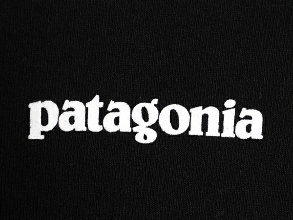 パタゴニア 両面 プリント 長袖 Tシャツ メンズ M 20年製 アウトドア ロンT ロングスリーブ カットソー ボックスロゴ P6 バックプリント 黒