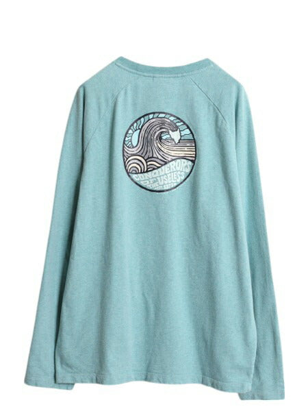 パタゴニア 両面 プリント ライトウェイト スウェット メンズ XL 16年製 トレーナー 長袖Tシャツ ロンT グラフィック イラスト カットソー