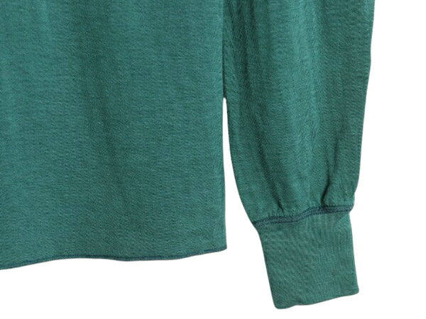 80s USA製 エルエルビーン ヘンリーネック 長袖 Tシャツ メンズ L 古着 ヴィンテージ ロンT アンダーシャツ カットソー トップス 2レイヤー