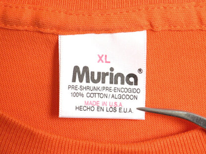 デッドストック 90s USA製 ムリナ 無地 半袖 Tシャツ メンズ XL 新品 ヘビーウェイト コットン カットソー 大きいサイズ シングルステッチ