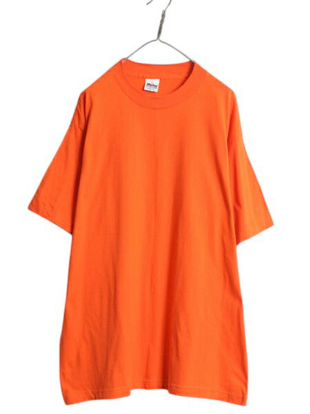 デッドストック 90s USA製 ムリナ 無地 半袖 Tシャツ メンズ XL 新品 ヘビーウェイト コットン カットソー 大きいサイズ シングルステッチ