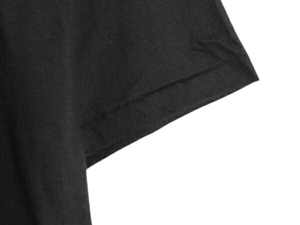 デッドストック 80s USA製 アンビル 無地 半袖 Tシャツ メンズ L 小さめ M 程 新品 ヴィンテージ カットソー シングルステッチ ブランク 黒