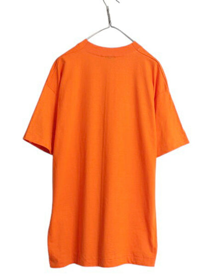 デッドストック 90s USA製 フルーツオブザルーム 無地 半袖 Tシャツ メンズ XL / 新品 シングルステッチ カットソー トップス 大きいサイズ