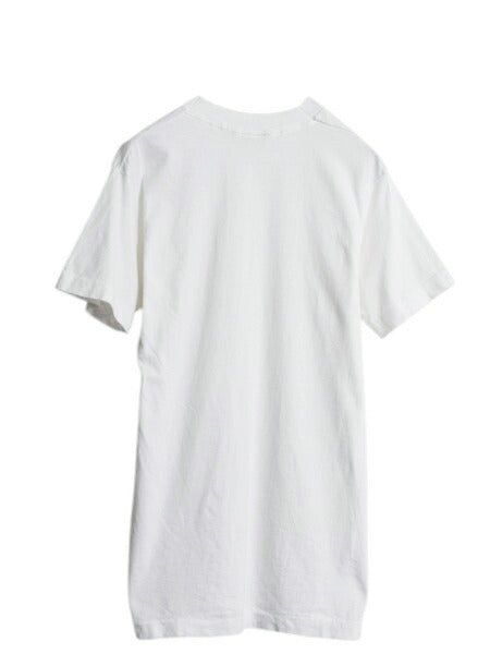 デッドストック 80s USA製 フルーツオブザルーム 無地 半袖 Tシャツ メンズ M 小さめ S 程/ ヴィンテージ シングルステッチ カットソー 白