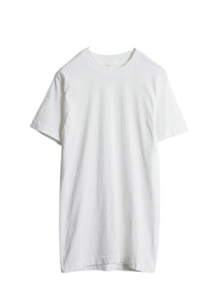 デッドストック 80s USA製 フルーツオブザルーム 無地 半袖 Tシャツ メンズ M 小さめ S 程/ ヴィンテージ シングルステッチ カットソー 白